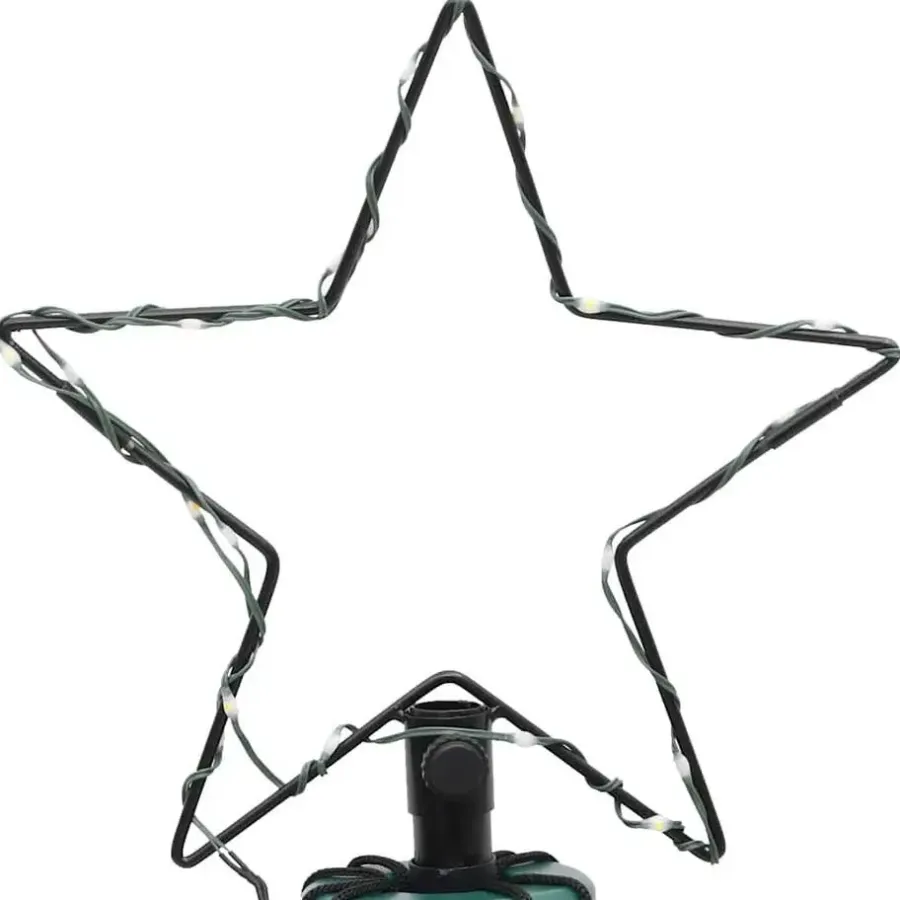 Kerstverlichting-vidaXL - Led-kerstboom - Warmwit - 180 cm