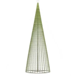 Kerstverlichting-vidaXL - Led-kerstboom - Warmwit - 500 cm