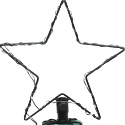 Kerstverlichting-vidaXL - LED-kerstboom met spikes 688 LEDs 100x300 cm - Warmwit - Koper, ijzer