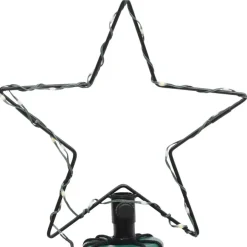 vidaXL - LED-kerstboom met spikes 688 LEDs 100x300 cm - Koudwit - Koper, ijzer