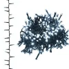 vidaXL - Led-slinger - Cold white and dark green - 13 m