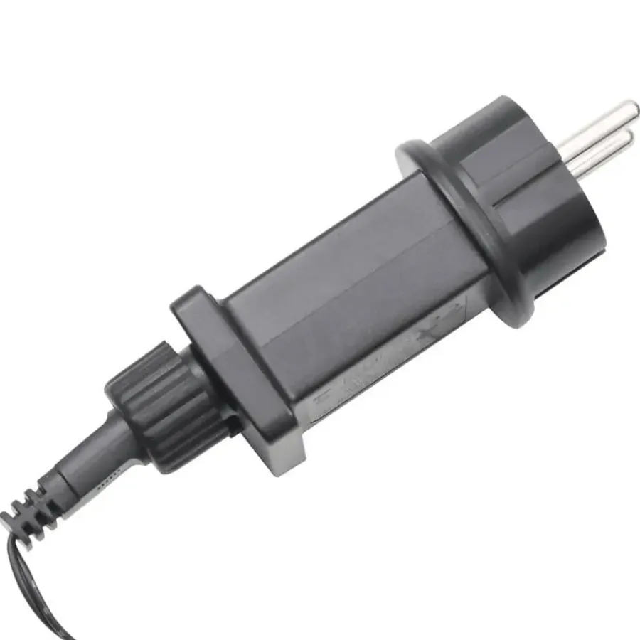vidaXL - Led-slinger - Cold white and dark green - 11 m