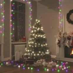 Kerstverlichting-vidaXL - Led-slinger - Pastel multicolour - 40 m