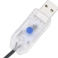 vidaXL - Led-slinger - Warmwit en donkergroen