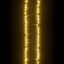 vidaXL - Led-slinger - Warmwit en donkergroen