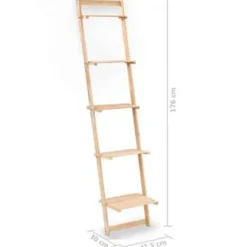 vidaXL - Leunkast - Beige - Hout