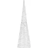 Kerstverlichting-vidaXL - Lichtkegel - Blue - 90 cm