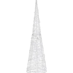 Kerstverlichting-vidaXL - Lichtkegel - Blue - 90 cm