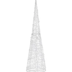 Kerstverlichting-vidaXL - Lichtkegel - Cold white - 90 cm