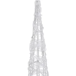 Kerstverlichting-vidaXL - Lichtkegel - Cold white - 90 cm