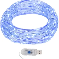 vidaXL - Lichtsnoer - Blue - 40 m