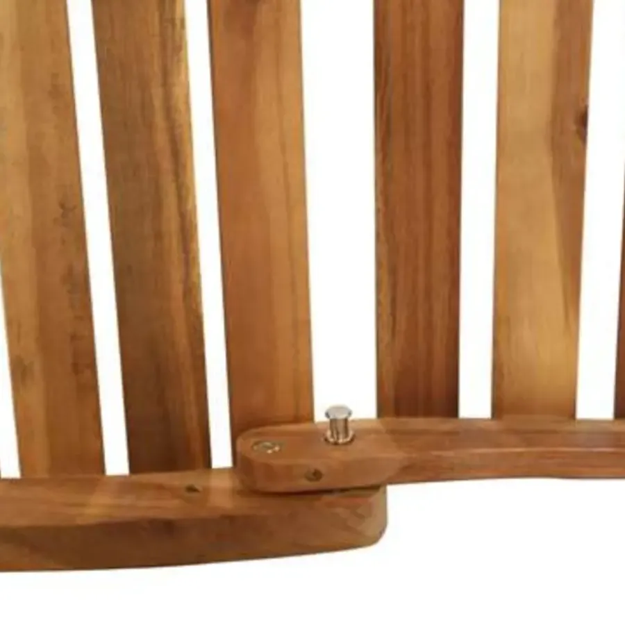 Ligbedden-vidaXL - Ligstoel - Crème - Hout