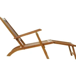 Ligbedden-vidaXL - Lounger - Bruin - Hout