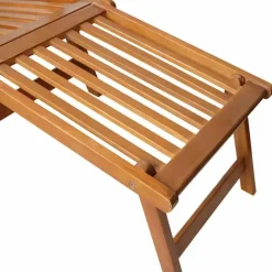 Ligbedden-vidaXL - Lounger - Bruin - Hout