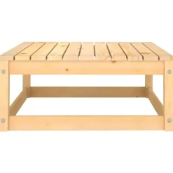 vidaXL - Loungeset - Antraciet - Grenenhout - 4 stuks