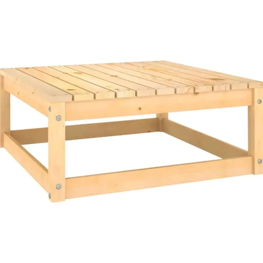 vidaXL - Loungeset - Antraciet - Grenenhout - 4 stuks