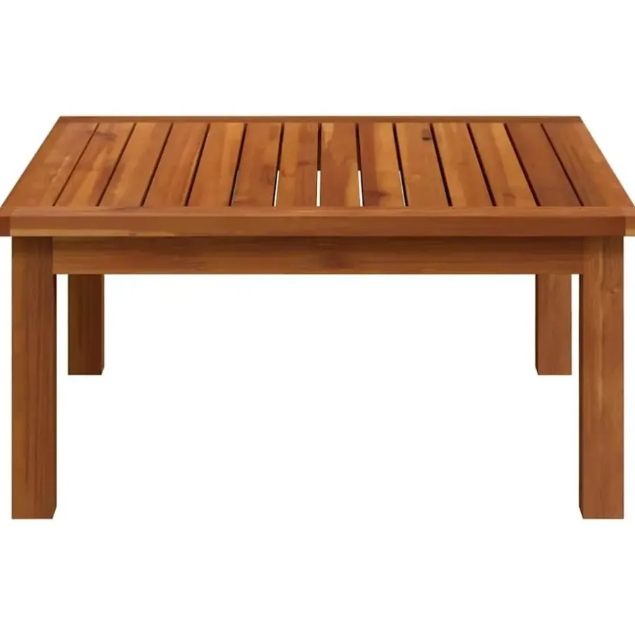 Loungesets-vidaXL - Loungeset - Bruin - Acaciahout - 3 stuks - Met kussens
