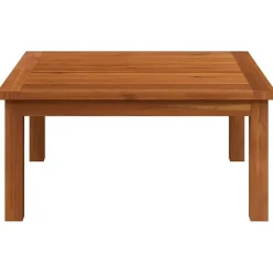 Loungesets-vidaXL - Loungeset - Bruin - Acaciahout - 3 stuks - Met kussens