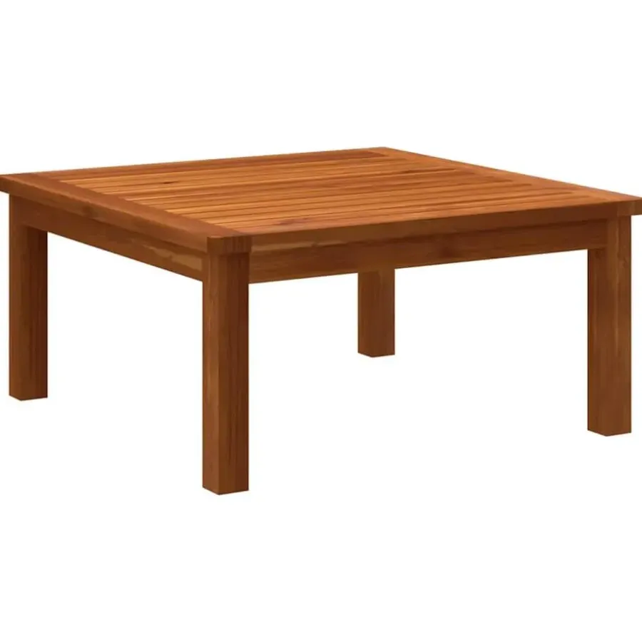 Loungesets-vidaXL - Loungeset - Bruin - Acaciahout - 3 stuks - Met kussens