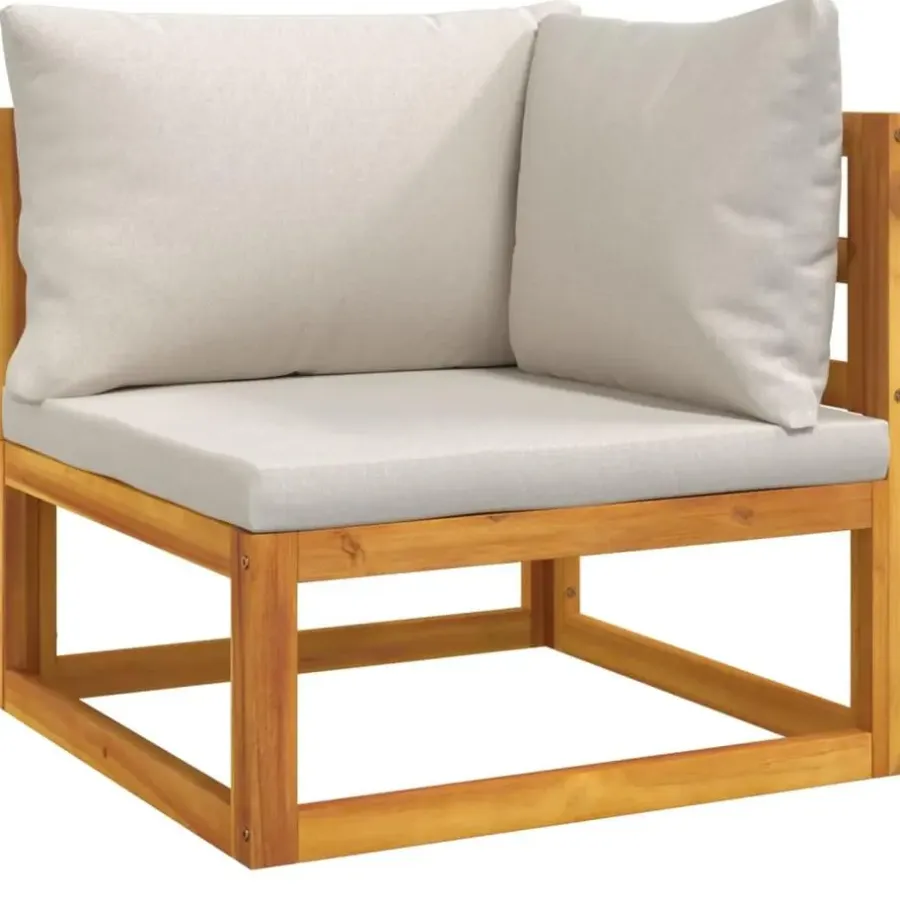 Loungebanken-vidaXL - Loungeset - Bruin - Acaciahout