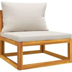 Loungebanken-vidaXL - Loungeset - Bruin - Acaciahout