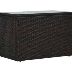 Loungesets-vidaXL - Loungeset - Bruin - Poly rattan