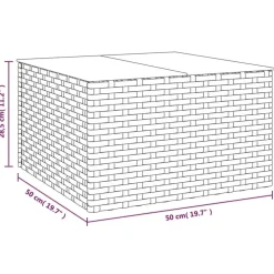 Loungesets-vidaXL - Loungeset - Grijs - Poly rattan - 2 stuks -Met kussens