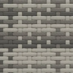 Loungesets-vidaXL - Loungeset - Grijs - Poly rattan - 2 stuks -Met kussens
