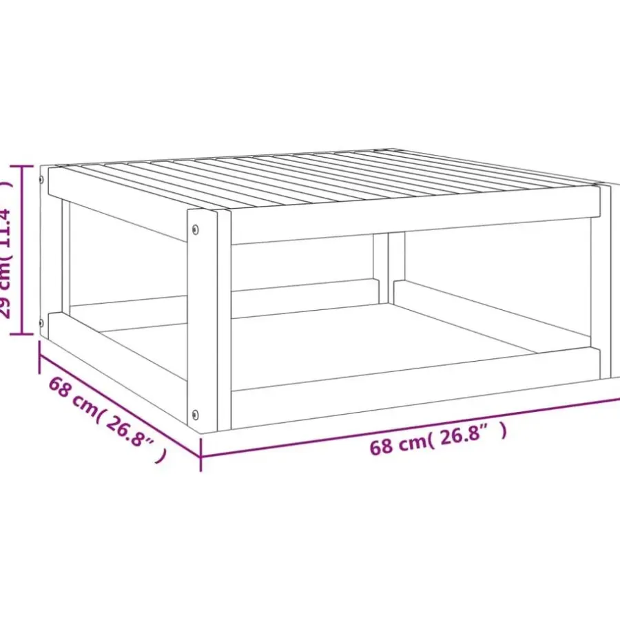 vidaXL - Loungeset - Lichtgrijze - Acaciahout - 9 stuks - Met kussens