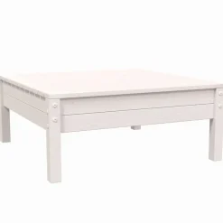 vidaXL - Loungeset - Wit - Grenenhout - 3 stuks - Met kussens