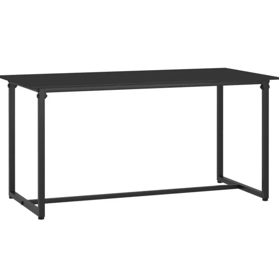 Loungesets-vidaXL - Loungeset - Zwart - Poly rattan