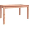 vidaXL - Loungetafel - Naturel - Massief douglashout - 82,5x50.5x45 cm