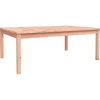 Tuintafels-vidaXL - Loungetafel - Naturel - Massief douglashout - 121x82,5x45 cm