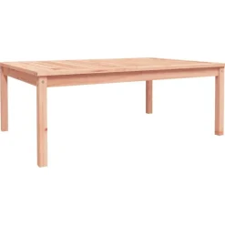 Tuintafels-vidaXL - Loungetafel - Naturel - Massief douglashout - 121x82,5x45 cm