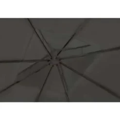 vidaXL - Luifel - Grijs - Stof - 3 x 4 m