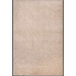 Deurmatten-vidaXL - Mat - Beige - Polypropyleen - 80 x 120 cm