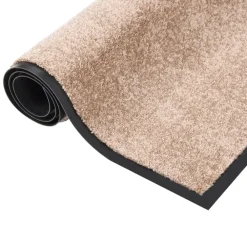 Deurmatten-vidaXL - Mat - Beige - Polypropyleen - 80 x 120 cm