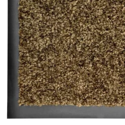 Deurmatten-vidaXL - Mat - Bruin - Stof - 60 x 90 cm