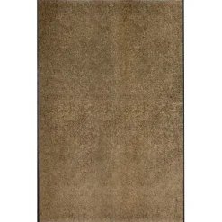 Deurmatten-vidaXL - Mat - Bruin - Stof - 120 x 180 cm