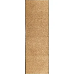 Deurmatten-vidaXL - Mat - Crème - Stof - 60 x 180 cm
