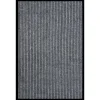 Deurmatten-vidaXL - Mat - Grijs - Polypropyleen - 80 x 120 cm
