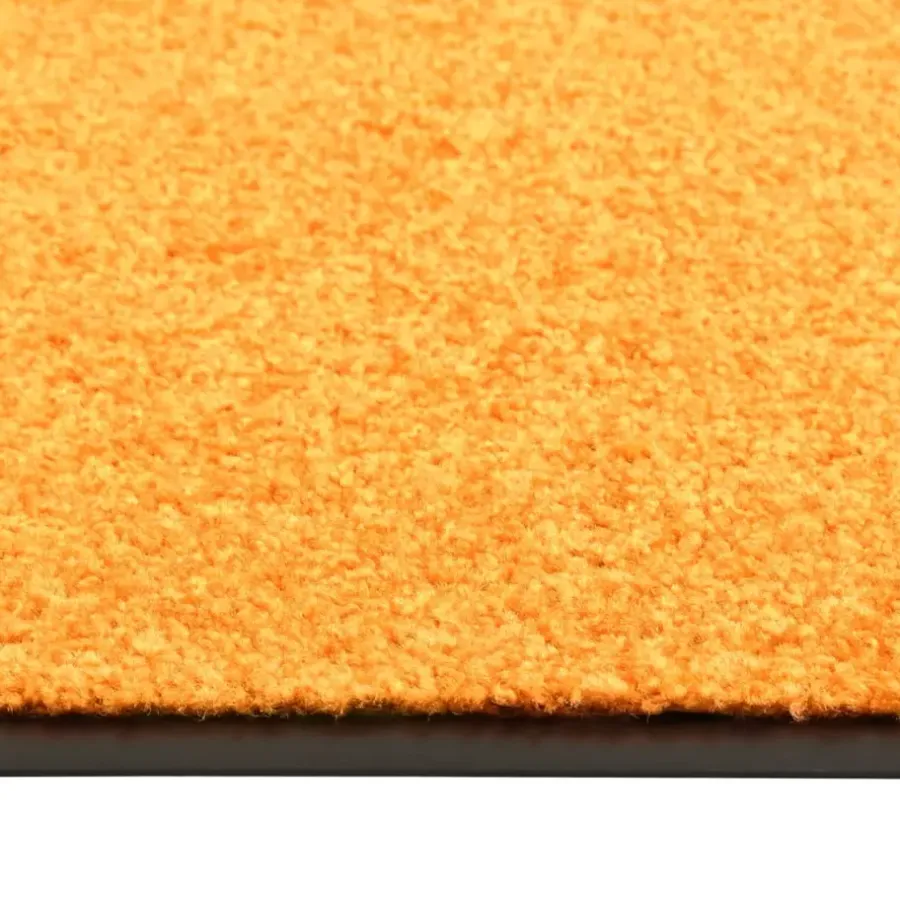 vidaXL - Mat - Oranje - Stof - 90 x 120 cm