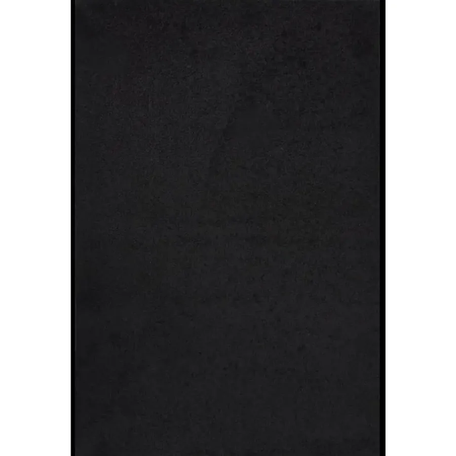 vidaXL - Mat - Zwart - Polypropyleen - 80 x 120 cm