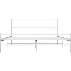vidaXL - Metalen bed frame - Wit - 120x200 cm