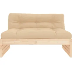 vidaXL - Middenbank - Bruin - Grenenhout - 120x80 cm