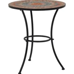 vidaXL - Mozaïek Bistroset - Oranje - Keramiek