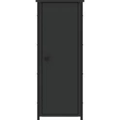 vidaXL - Nachtkastje - Zwart - Bewerkt hout - 2 stuks