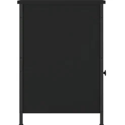 vidaXL - Nachtkastjes - Zwart - Bewerkt hout - 40 x 42 x 60 cm - 2 stuks