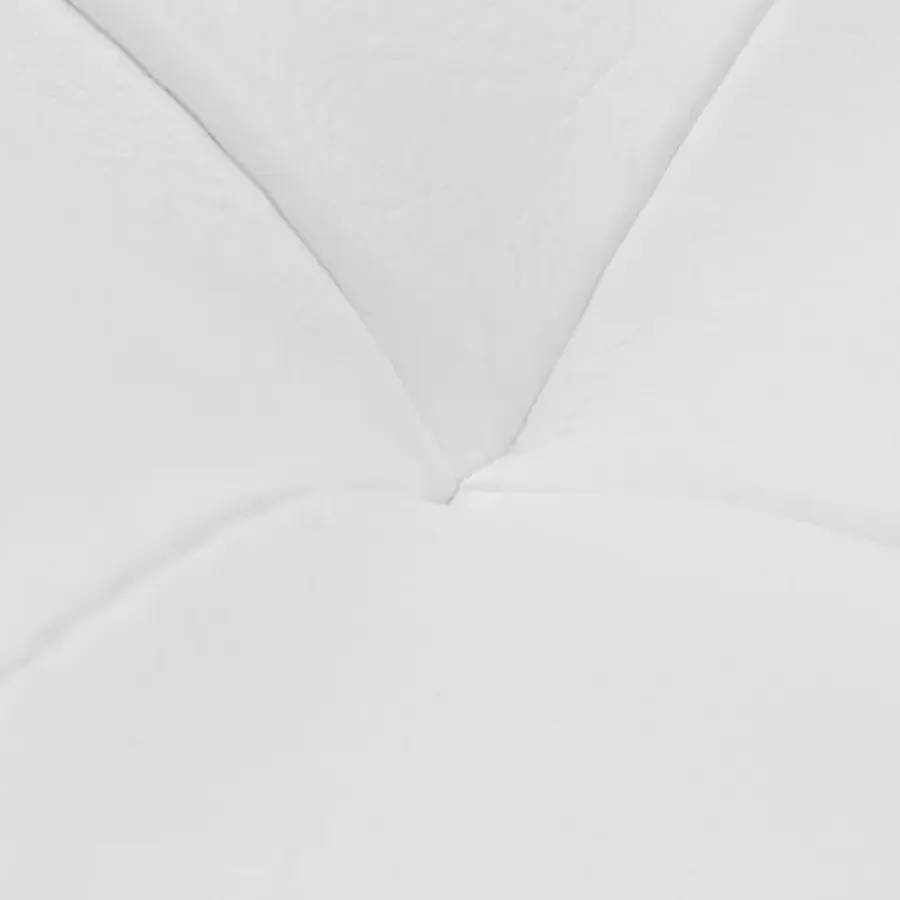 vidaXL - Opberg Hocker - Wit - Kunstleer