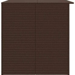 Kussenboxen-vidaXL - Opbergcontainer Voor Buiten - Bruin - Poly rattan